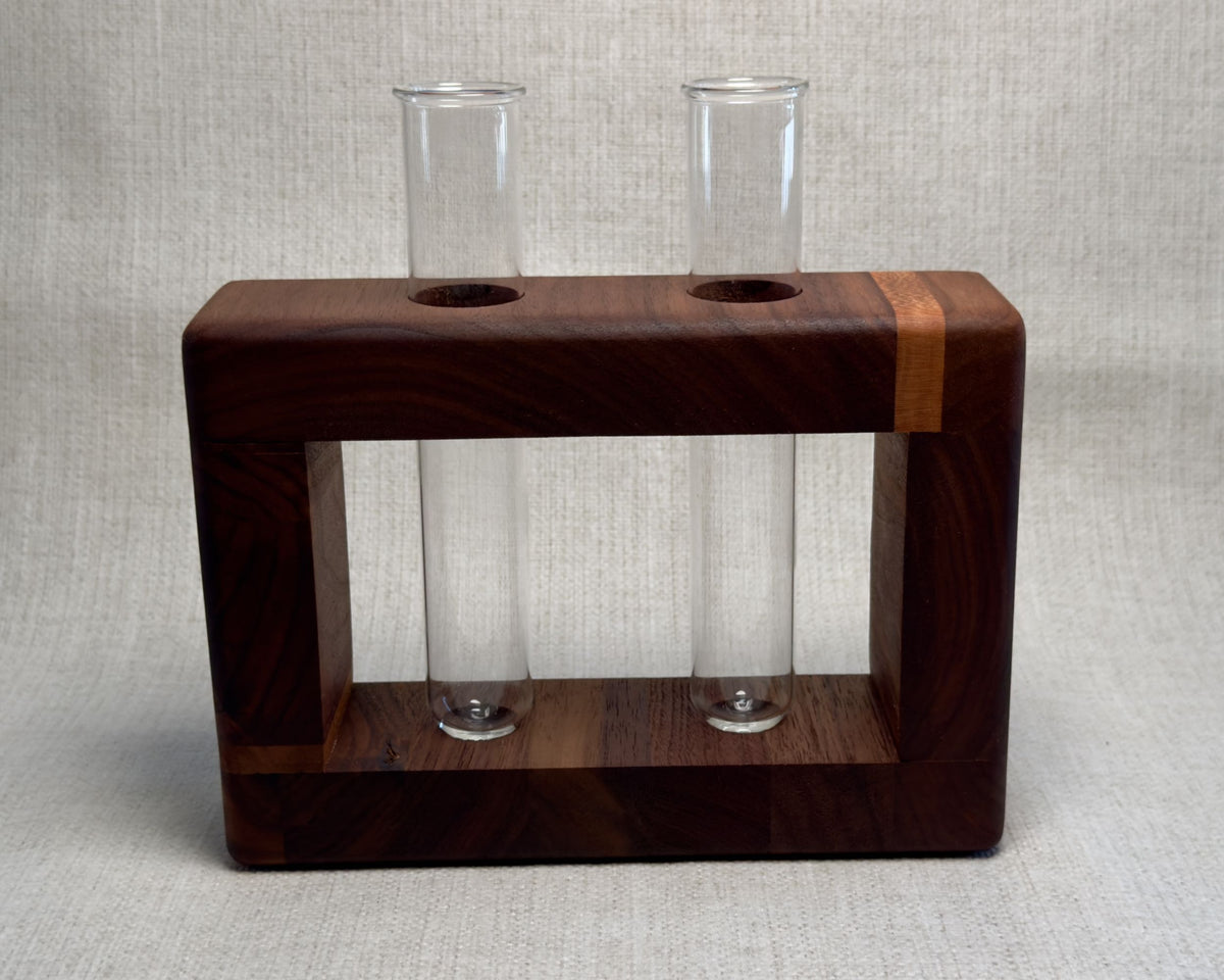 Upcycled Walnut Propagation Stand